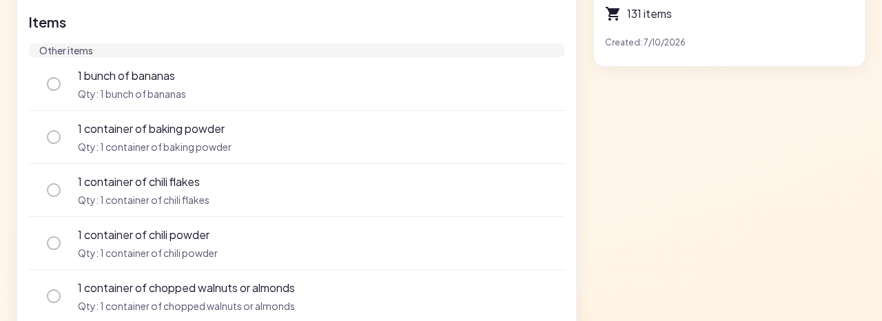 MealPrept AI grocery shopping list for a family of four weekly meal plan under $200